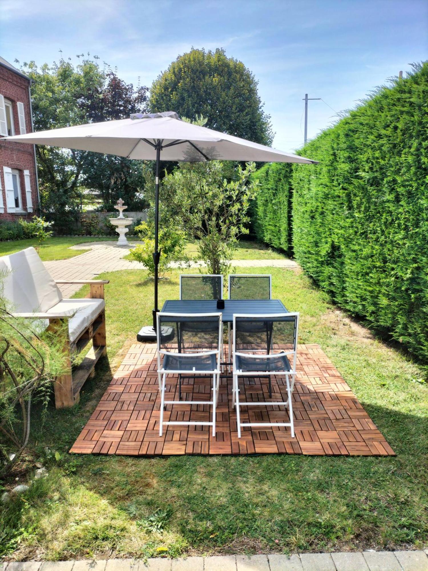 Studio Privatif Avec Jardin 4 Personnes Berck Exterior photo